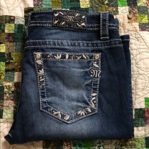 Miss Me Bootcut Jeans Size 33, Inseam 34”